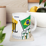 Ceramic Mug 11oz - Brazil Theme