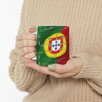 Ceramic Mug 11oz - Portugal Flag Theme