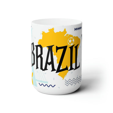 Ceramic Mug 15oz - Brazil Theme